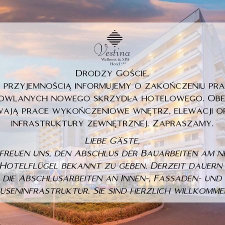 Vestina Wellness & Spa Hotel Miedzyzdroje Bagian luar foto