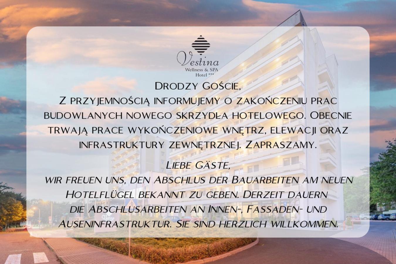 Vestina Wellness & Spa Hotel Miedzyzdroje Bagian luar foto